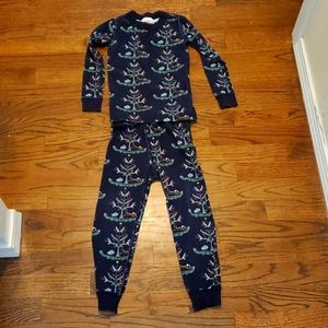 Hannah Anderson Curious George holiday pajamas size unisex 100/4